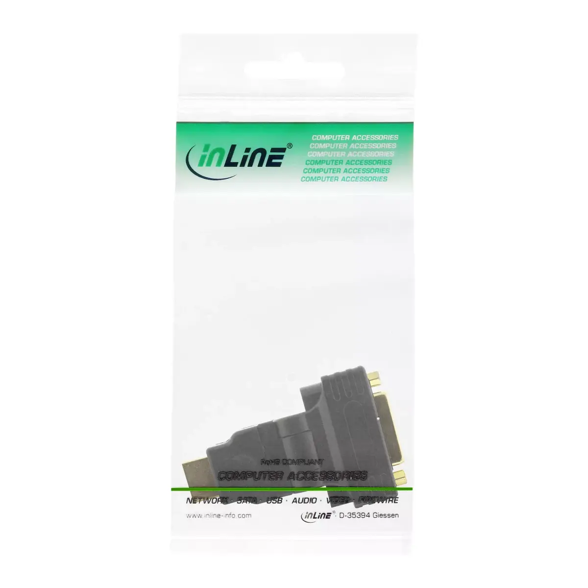 HDMI uz DVI adapteris InLine 17670W Photo 3