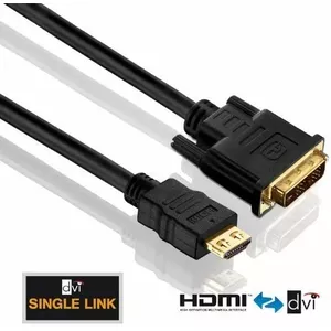 HDMI-DVI Cable M-M 2m PureLink PI3000-020 Black