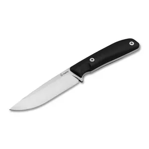 Manly Blaze D2 Black Fixed Blade Knife