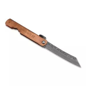 Higo Irogane Damascus Knife by Higo — Irogane Damascus blade, model 01PE315