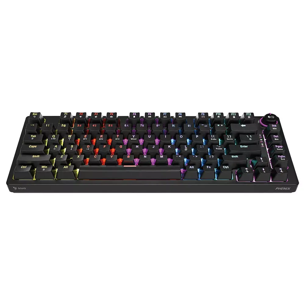 Spēļu tastatūra Savio SAVGK-PHENIX YELLOW Photo 2