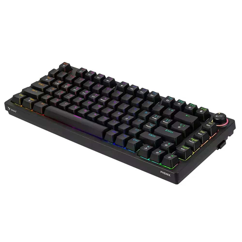 Spēļu tastatūra Savio SAVGK-PHENIX YELLOW Photo 3