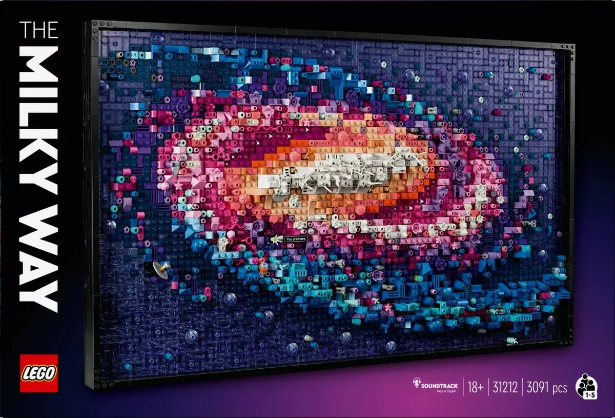 LEGO Art The Milky Way Galaxy 31212 komplekts Photo 3