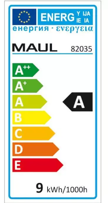 Настольная лампа MAUL MAULatlantic LED Черная Photo 4