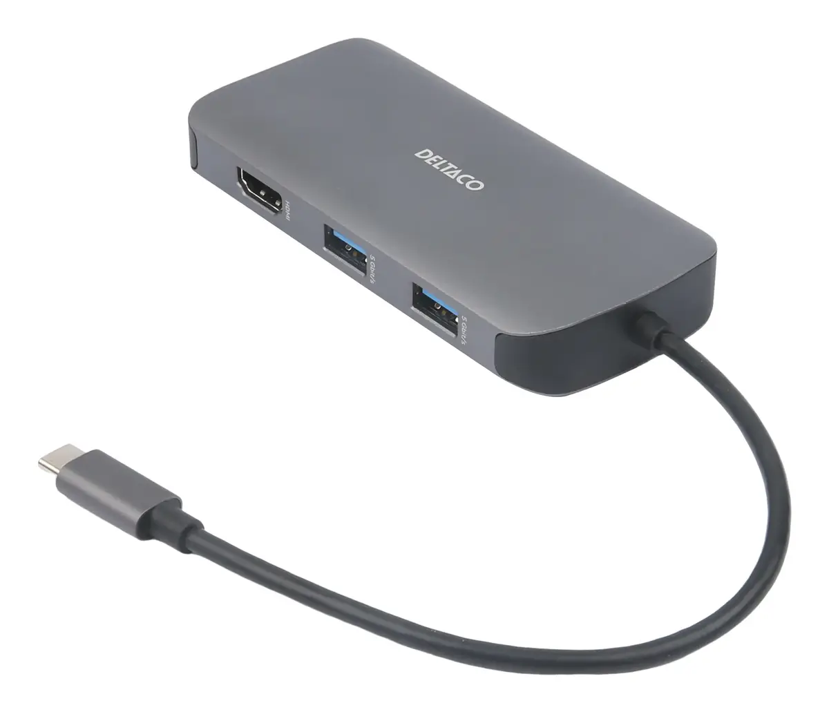 Deltaco USBC-HDMI25 interfeisa huba Photo 3