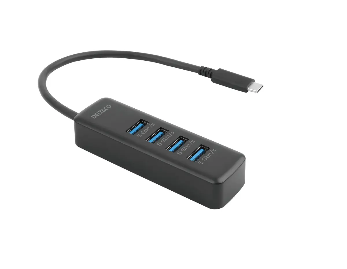 USB хаб Deltaco USBC-HUB202 Photo 2
