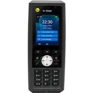 Cordless extension handset MITEL 742d DECT GAP – cordless handset compatible with DECT GAP systems