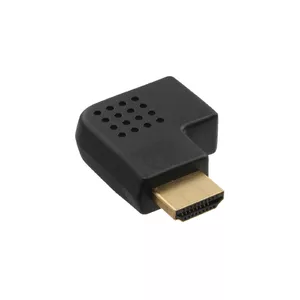 InLine HDMI Adapter male female side angled right gold plated 17600T