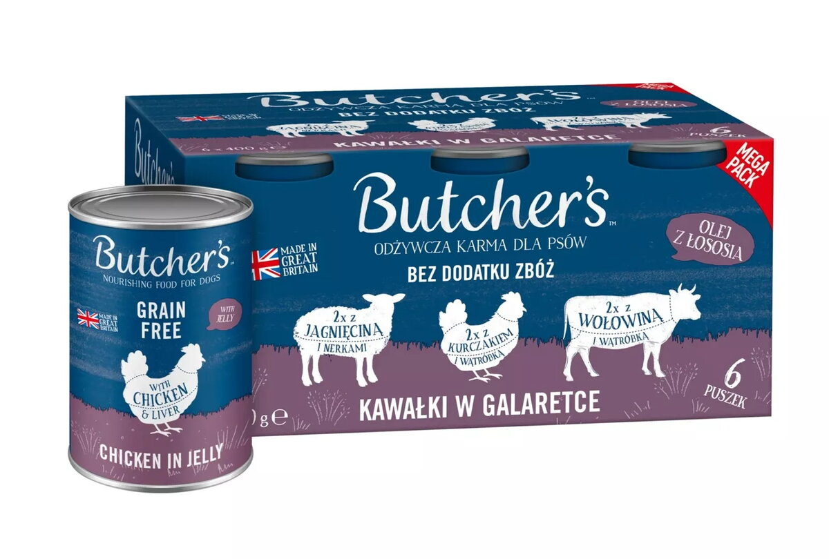Mitrais barība suņiem butcher`s Original Mega