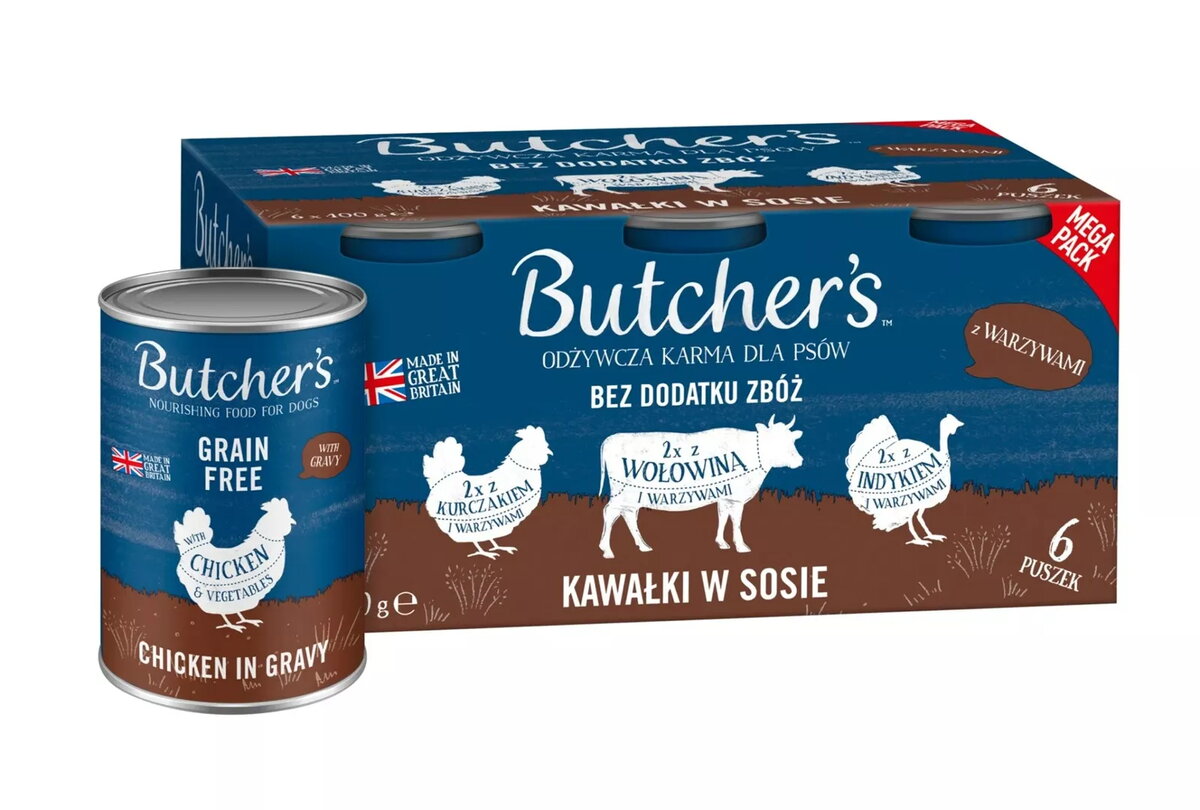 Mitrs barības produkts suņiem butcher`s Original
