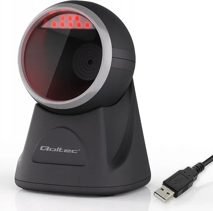 Stationary 1D/2D Barcode Scanner QOLTEC 50879 Photo 8