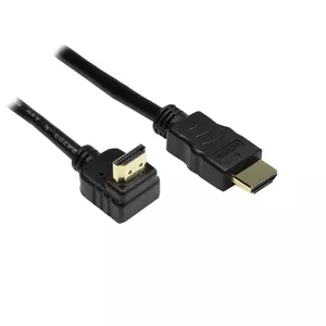 HDMI kabelis Alcasa 1m HDMI Type A standarts melns