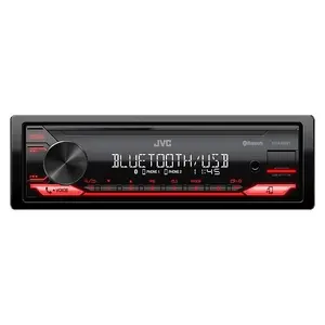 Car radio JVC KDX-282BT single DIN with Bluetooth 4.2, USB, CD, AUX, 8-band EQ, 50W/ch