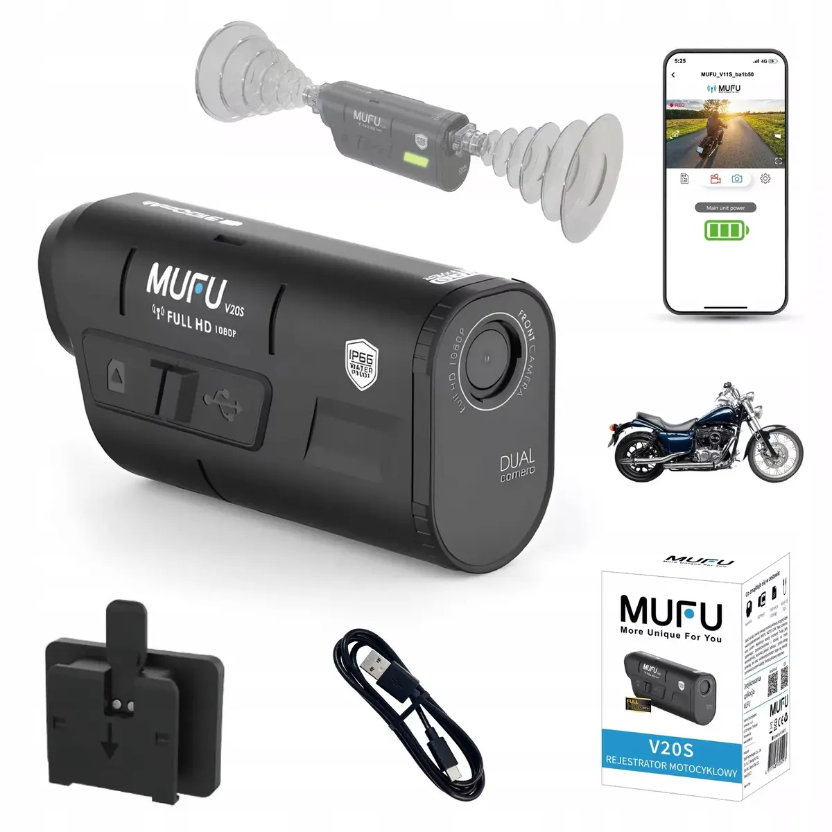 Видеорегистратор MUFU V20S Photo 10