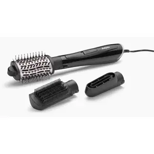 Стайлер‑щетка BABYLISS Style Smooth 1000 Airflow AS128E, 1000 Вт, чёрный, 3 насадки, ионизация, рег. термостат