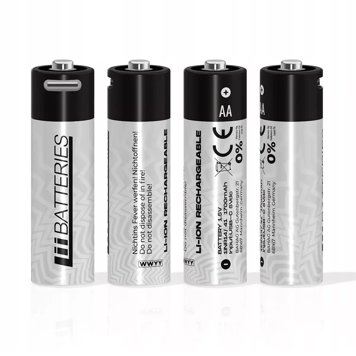 Uzlādējamas baterijas Liibatteries LIB667097 1700mAh Photo 2