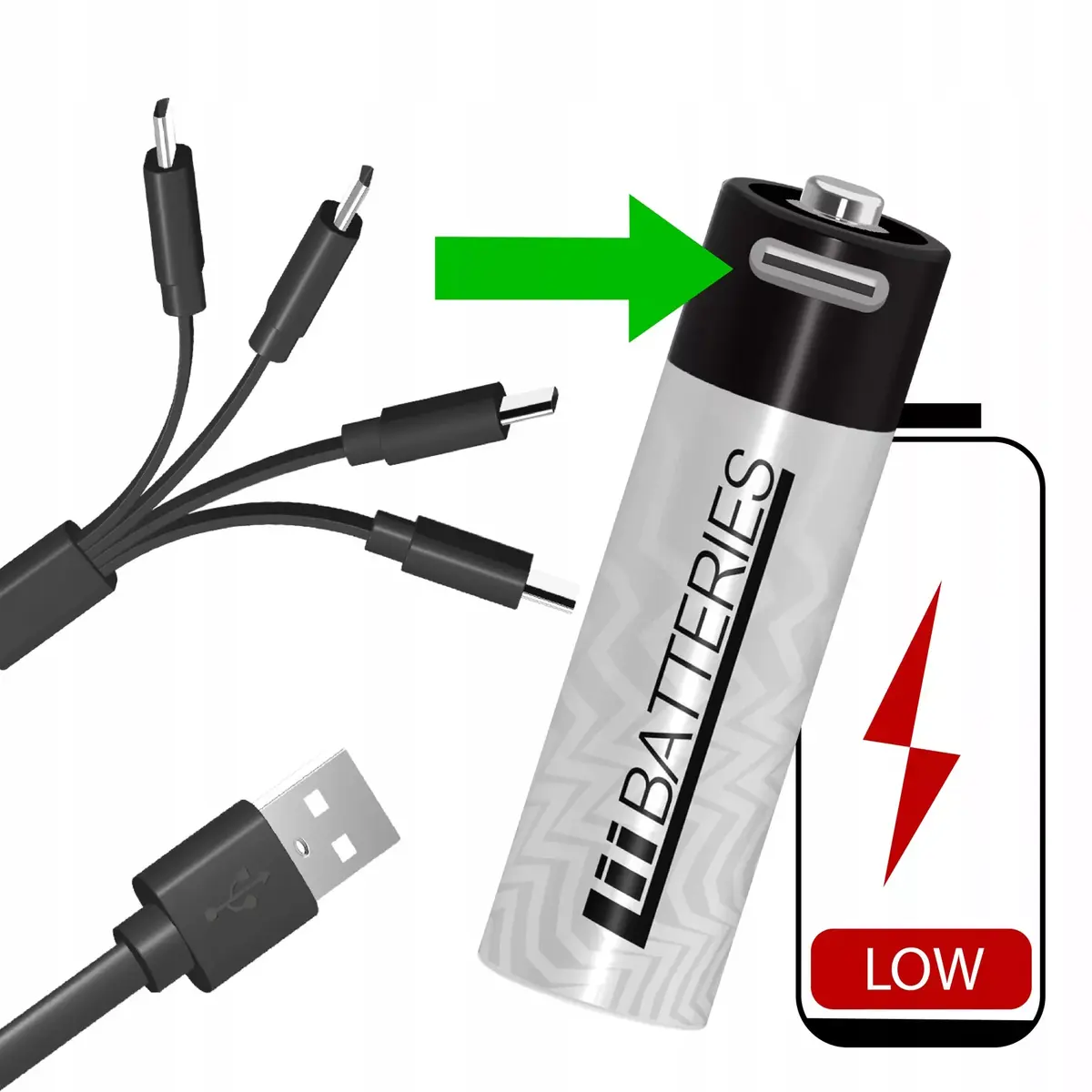 Uzlādējamas baterijas Liibatteries LIB667097 1700mAh Photo 7