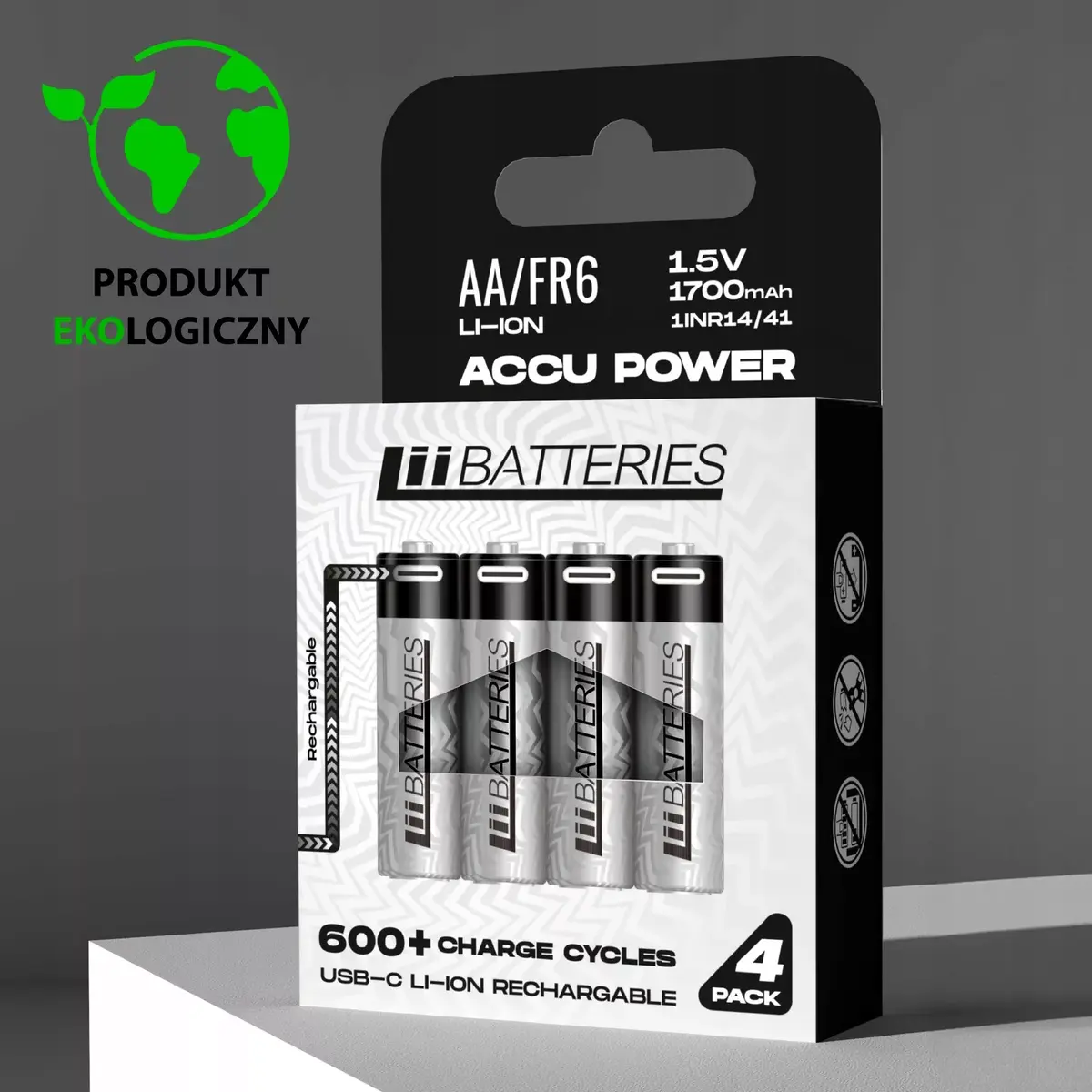Uzlādējamas baterijas Liibatteries LIB667097 1700mAh Photo 9