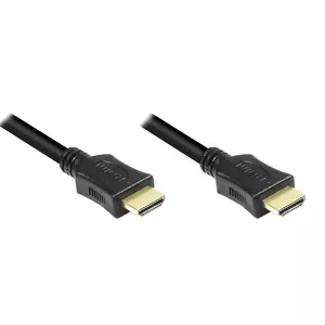 Alcasa 4514-050 HDMI kabelis 5 m HDMI Type A (Standard) Melns