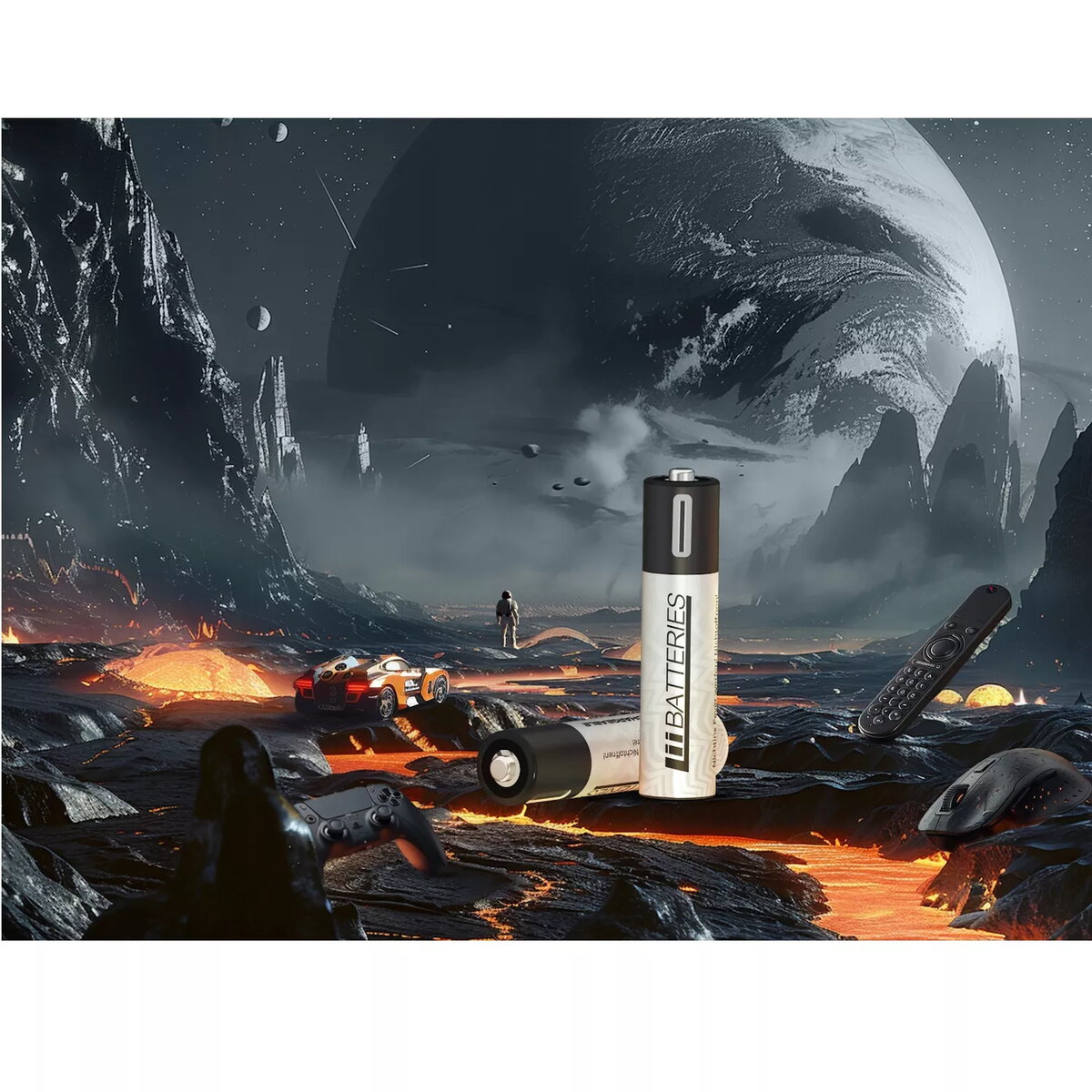 Liibattaries USB-C перезаряжаемые AAA батареи 500mAh (4 шт.) Photo 9