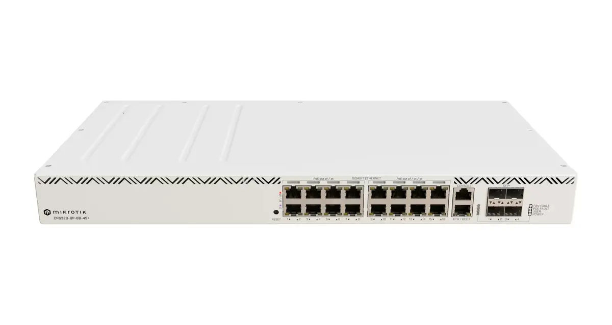 Коммутатор Mikrotik CRS320-8P-8B-4S+RM Photo 3