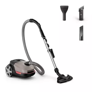 Cilindra putekļsūcējs Philips XD5122/10 — 900 W, 4 L maisiņš, HEPA filtrs, sausa tīrīšana