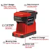 Kafijas automāts Einhell 0.24 L TE-CF 18 Li-Solo Photo 4
