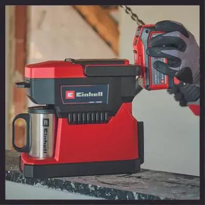 Kafijas automāts Einhell 0.24 L TE-CF 18 Li-Solo Photo 12