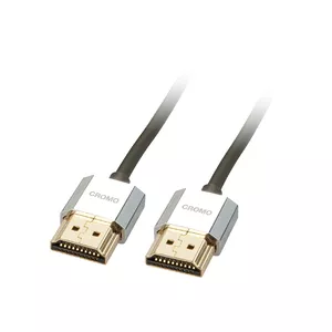 HDMI кабель Lindy 2м CROMO Slim High Speed с Ethernet