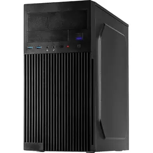 Datora korpuss INTER-TECH IT-6521 Straight, ATX, Melns