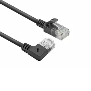 Патч-кабель ACT Black 1.5м RJ45 Cat6a U/UTP Черный