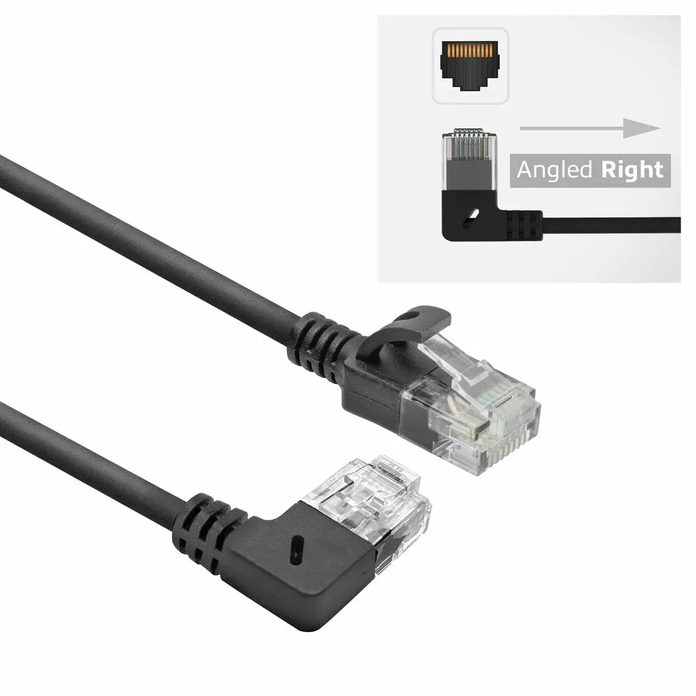 ACT DC2901 Cat6a U/UTP Slimline Patch Cable 1m Photo 3