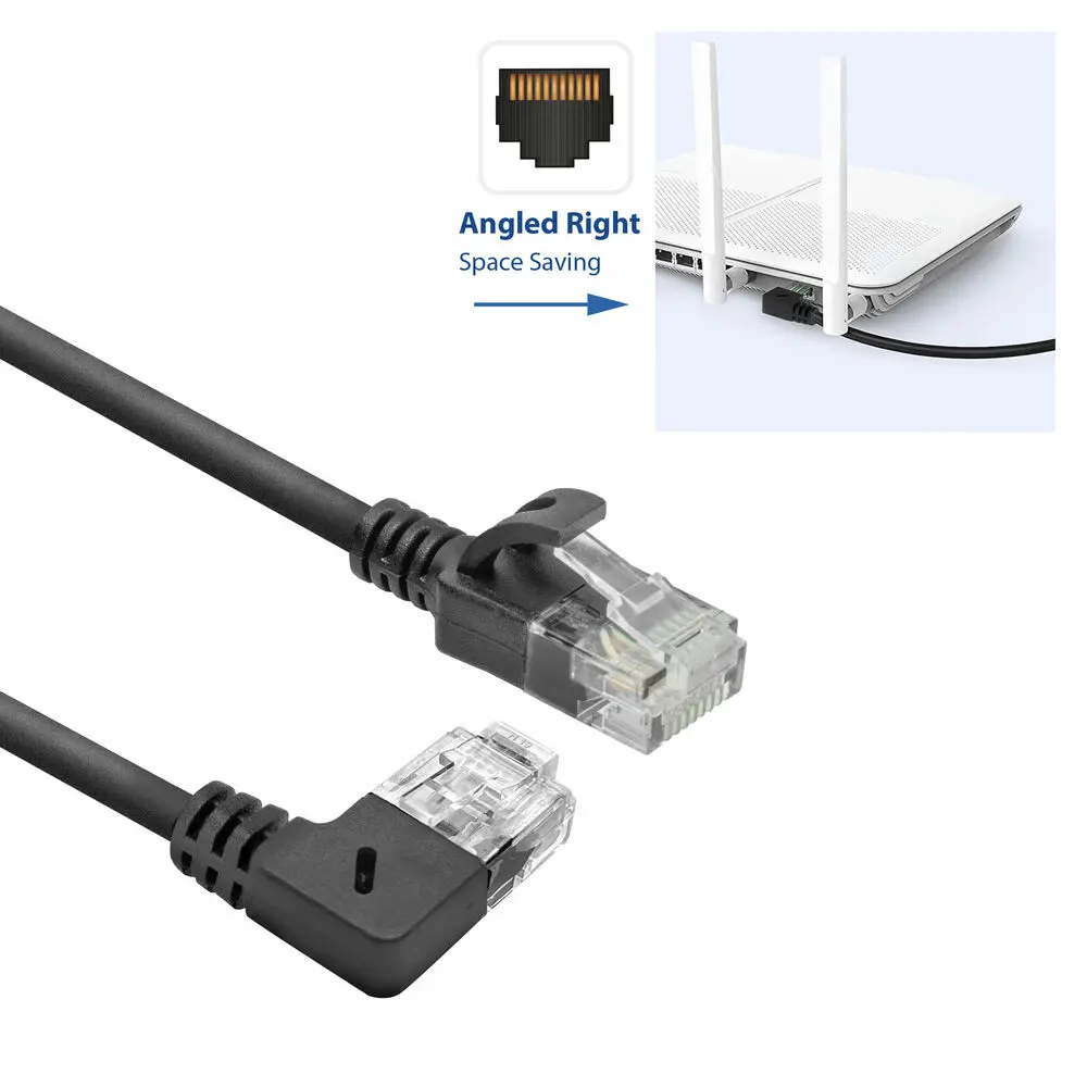 ACT DC2901 Cat6a U/UTP Slimline Patch Cable 1m Photo 5