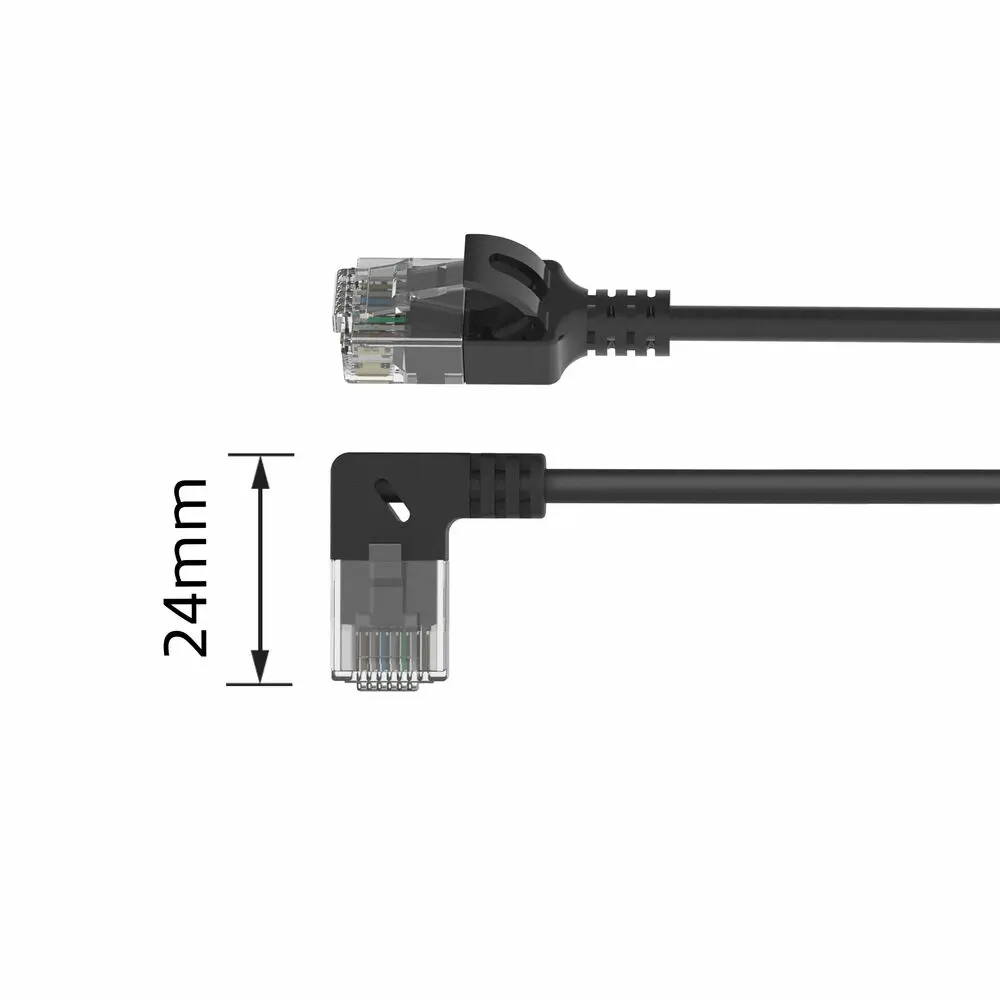 ACT DC2901 Cat6a U/UTP Slimline Patch Cable 1m Photo 6