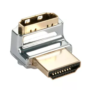 Адаптер Lindy CROMO HDMI Male — HDMI Female, угловой 90 градусов (вверх)