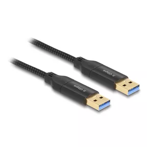 DeLOCK USB Type-C datu pārsūtīšanas kabelis + KM Switch 2m 5Gbps