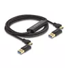 DeLOCK USB Type-C Data Link Cable + KM Switch 2m Photo 2
