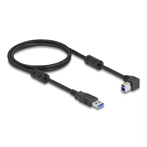 DeLOCK USB Cable Type-A male to Type-B male 90° right angled 1 m
