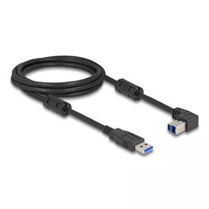 DeLOCK USB Cable Type-A male to Type-B male 90° upwards angled 2 m