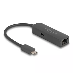 Адаптер DeLOCK USB Type-C 2.5 Gigabit LAN Power Delivery 100W