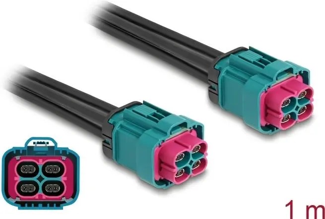 DeLOCK kabelis HDMTD Z quad jack