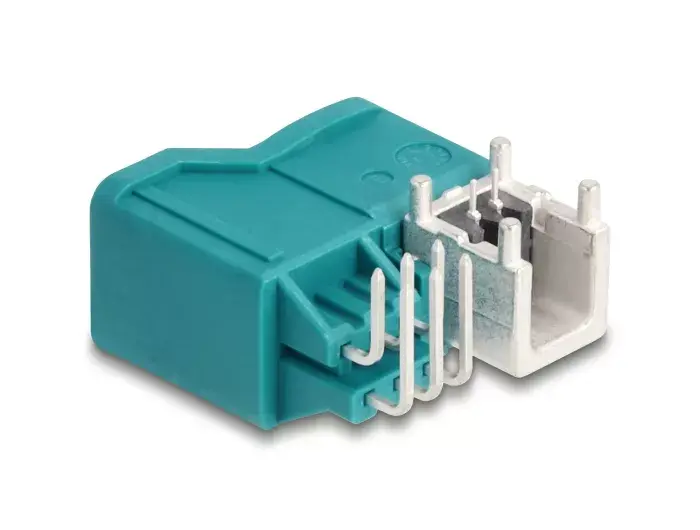 DeLOCK HDMTD single Powerpin plug angled for PCB Photo 2