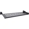 InLine 19" 1U Rack Shelf 150mm Black Photo 3