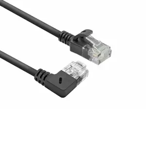 Patch Cable ACT Black 0.25m RJ45 Cat6A U/UTP Black