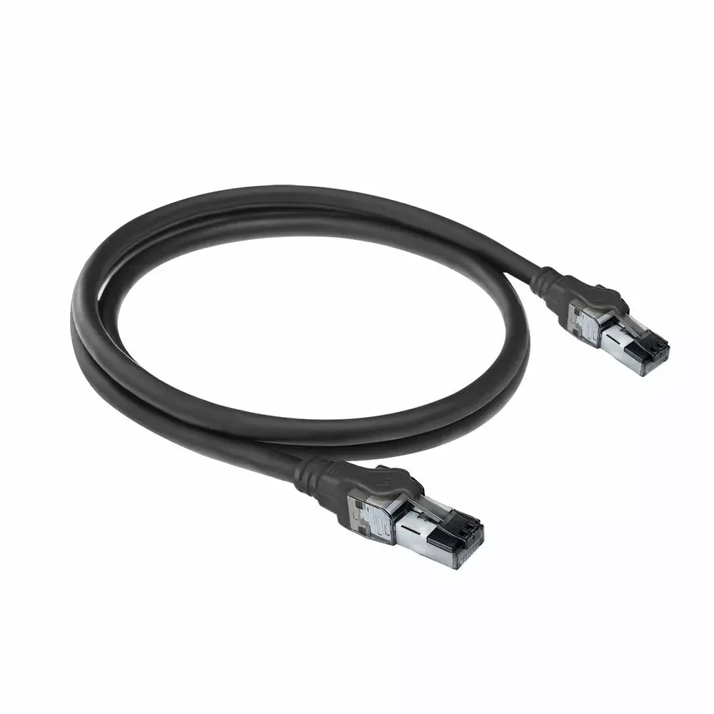 Сетевой кабель ACT Black 1м Photo 2