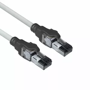 Сетевой кабель ACT Grey 1.5м RJ-45 CAT6A S/FTP