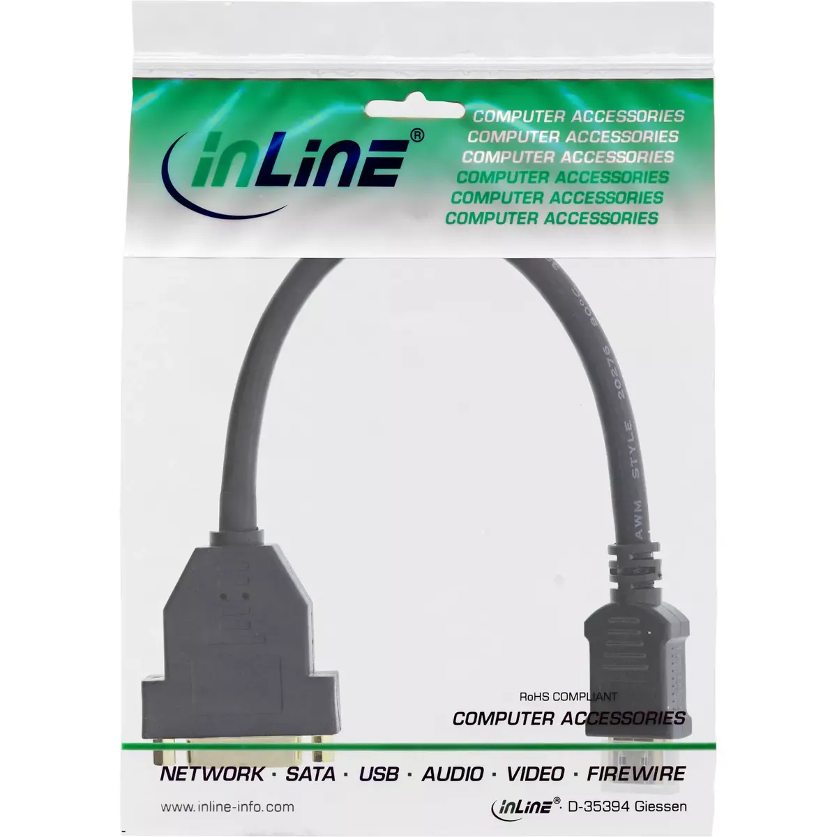 Адаптер HDMI-DVI InLine 17670I Photo 2