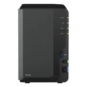 NAS Synology DiskStation DS223 Mini Tower Realtek RTD1619B 2 GB DDR4 8 TB HDD
