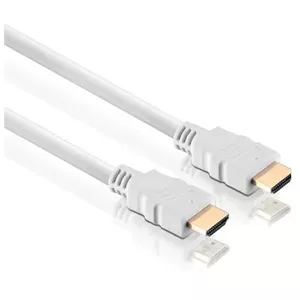 HDMI kabelis Tecline 2m HDMI m/m HDMI Type A Standarta Balts