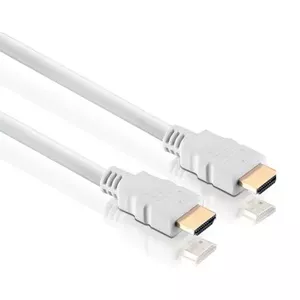 Tecline 3.0m HDMI - HDMI HDMI kabelis 3 m HDMI Type A (Standard) Balts